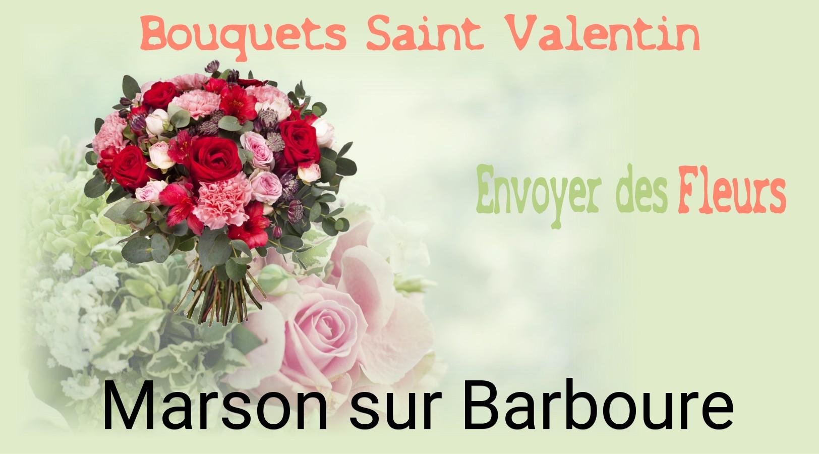 Roses de Saint-Valentin livrées à Marson-sur-Barboure